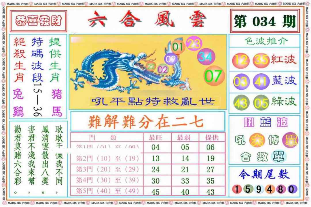 034期六合风云《另版》[图]
