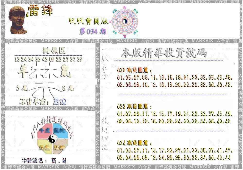 034期雷锋鼠年旺旺版[图]